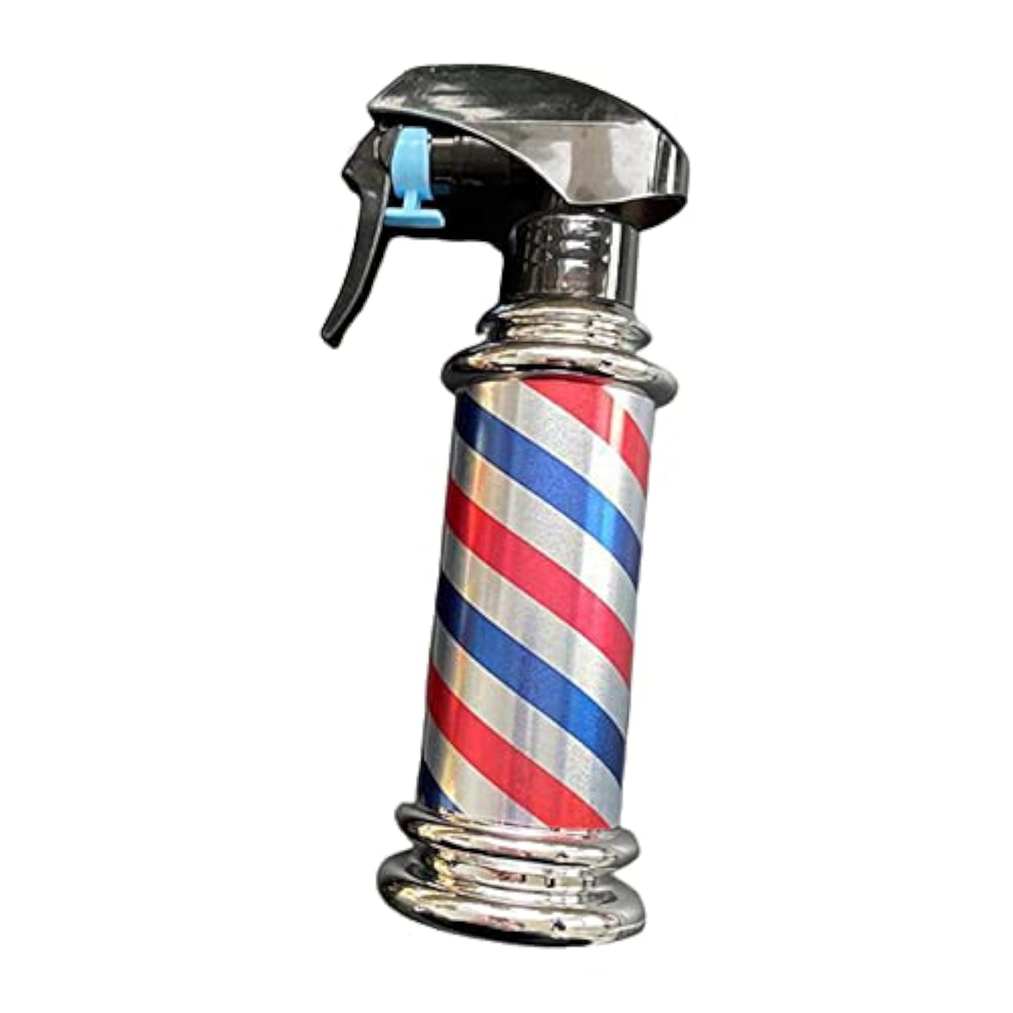 Multifunctional Barber Spray Bottle with Retro Stripes