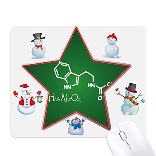 Tapis de souris formule chimique Noël cadeau idéal pour scientifique