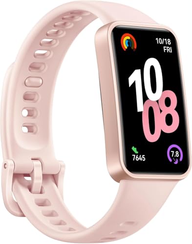 HUAWEI Band 10 Smartwatch with AI-Powered Fitness Monitoring, Pro-Level Sleep Analysis, Emotional Wellbeing Assistant,Streamlined Metallic Design,Fast Charging,iOS Android,Pink