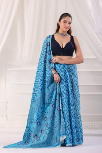 Image of TAMAIRA FASHION Mulmul Pure Cotton Saree For Woman |Office Wear Daily Wear Daily Wear Sarees For Women Without Blouse Piece(Available in 12 Colours)