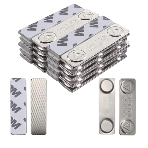 bositigo 12-Pairs Magnetic Poster Hanger Strips – Heavy Duty Removable