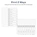 Avery Dividers for 3 Ring Binders, 10 Tabs per Set, Customizable Table of Contents, Classic White Tabs, Great for Organizing Reports, Projects, and More (11134)
