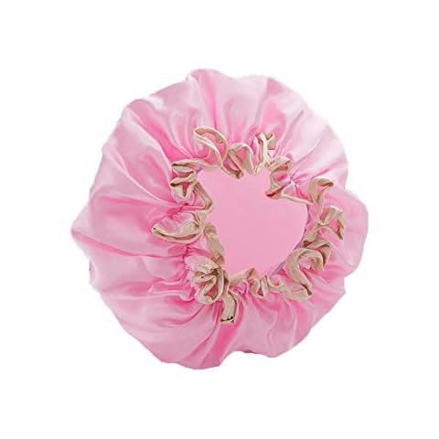 circulor Duschhaube Damen Wasserdicht, PEVA Dicke Doppelt wasserdichte Duschhaube Cover