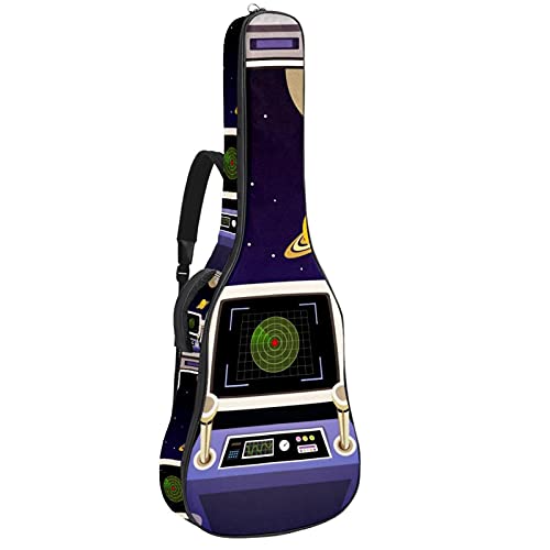 Housse de guitare acoustique 106 cm sac à dos guitare basse folk classique