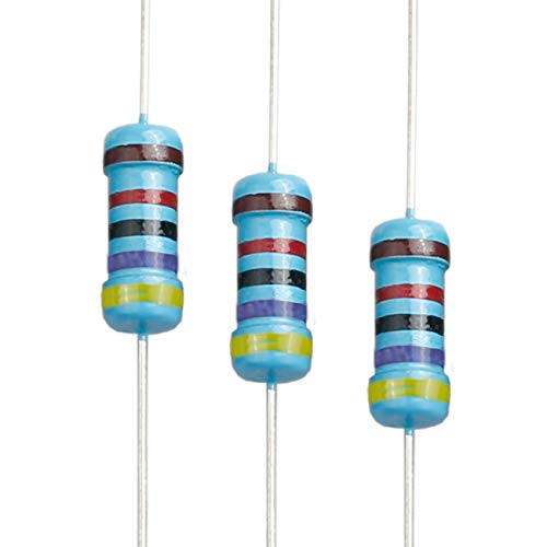 EDGELEC 100pcs 47K ohm Resistor 1W, 1 Watt ±1% Tolerance Metal Film Fixed Resistor, Multiple Values of Resistance Optional