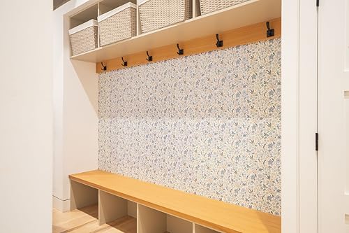 Wall Wear Peel and Stick Wallpaper Sheet 12 Pack 11"x16" Storybook Romance Design for Home Decor, Wallpaper Peel and Stick for Wall Decor, Backsplash, Crafts and Furniture Makeovers by Wall Wear - Used condition - Image 2