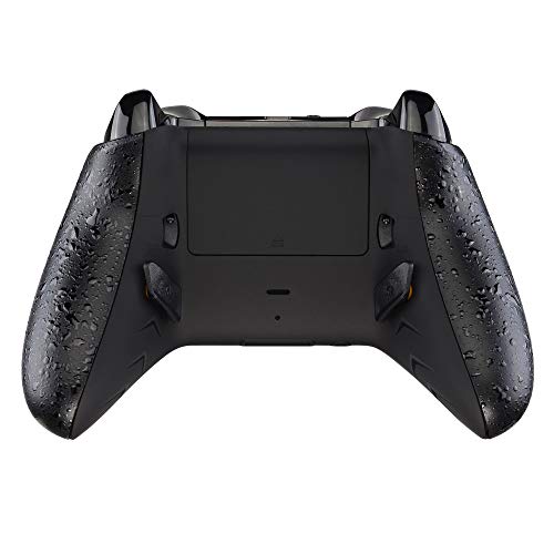 Image of eXtremeRate Textured Black Lofty Programable Remap & Trigger Stop Kit, Upgrade Boards & Redesigned Back Shell & Side Rails & Back Buttons & Trigger Lock for Xbox One S /X Controller Model 1708