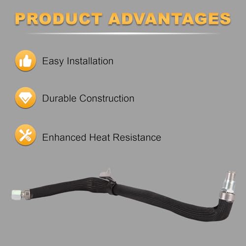 Gakivit 598-203 EGR Emissions Tube Pipe Compatible with GMC Savana 3500/GMC Savana 2500/GMC Savana 1500 /Chevrolet Models Replace 12554129 EGR9030 600-3553 SK598203 by Gakivit - Used condition - Image 6
