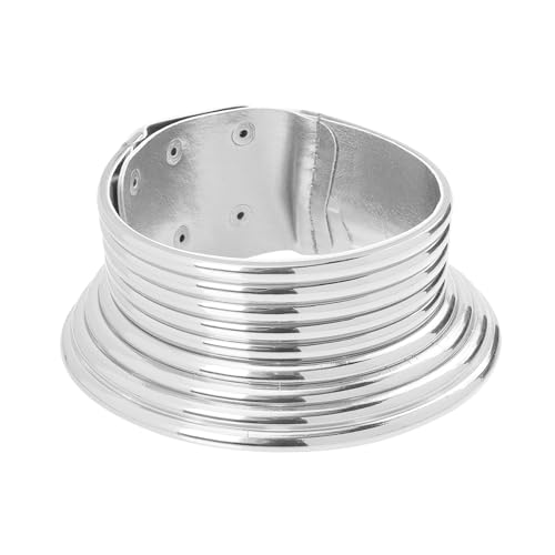 GALPADA Cuello Estilo Africano Gargantilla De Cuello De Cuero Regalo De Joyería De Año Nuevo Collar De La Declaración Adornos Brillantes Collar Africano Para Hombre Perder Antiguo Joyas