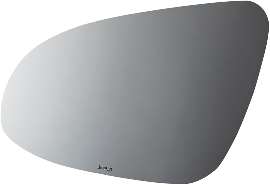 Fits 14-18 Corolla Left Driver Mirror Glass Lens Non Heated w/o Rear Holder
