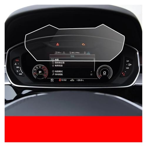 Verre trempé pour Audi A8 D5 (2018-2020) protection d'écran de tableau de bord LCD