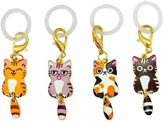 【village river】目印 チャーム アクセサリー アンブレラ チャーム 傘 マーカー 傘につけるチャーム (猫)