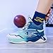 Ucilxi Fashion Non Slip Wear Resistant Trend Children's Sports Basketball Shoe Black/Green