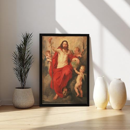 Impression sur toile Rubens pour décorer un salon grand format avec cadres suspendus