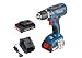 Produktbild Bosch Professional 18V System Akku Bohrschrauber GSR 18-2-LI (max. Drehmoment (hart/weich): 63/24 Nm, inkl. 2x 2.0Ah Akku, Ladegerät GAL 18V-20, L-Case)