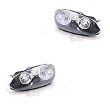 Halogenscheinwerfer links Scheinwerfer Set für GOLF VI (5K1/AJ5/517) Bj. 10/08- H7/H15 mit Motor typ Hella