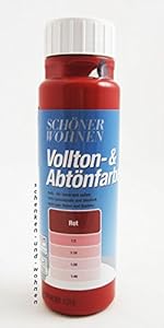 Schöner Wohnen Abtönfarbe Rot 250 ml