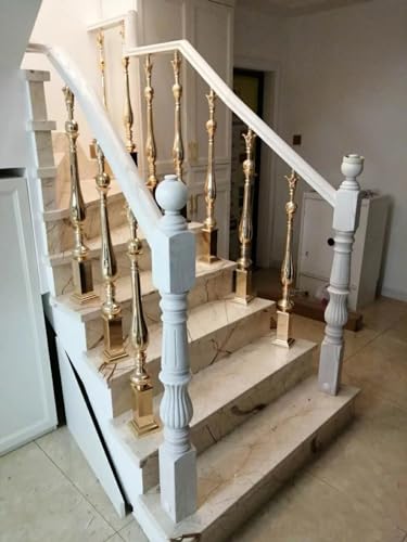 Rambarde à angle réglable à 270° en aluminium avec base robuste pour balcon et escalier moderne - 8
