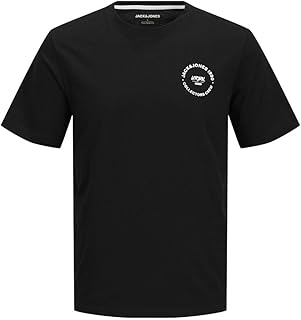 JACK & JONES Mens JJSIMON TEE SS CREW NECK Modern (pack of 1)