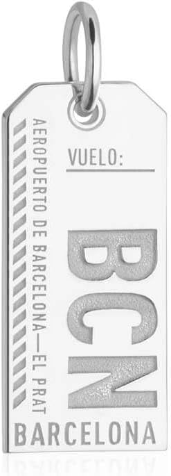 Jet Set Candy Barcelona Spain BCN Luggage Tag Charm