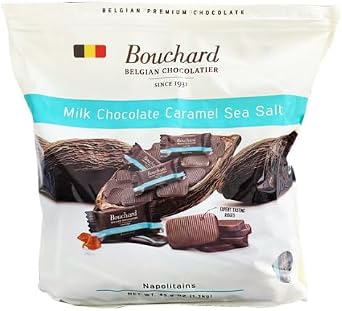Bouchard Chocolate Bouchard Chocolate Dark 2.9 lbs 1.3 kg / Milk Chocolate Caramel & Sea Salt 2.9 lbs 1.3 kg Caramel & Sea Salt Parallel Import