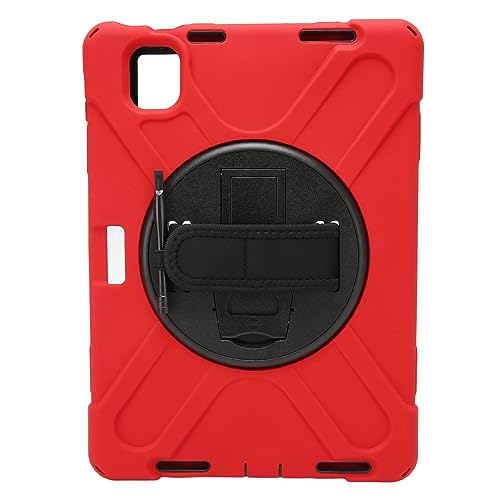 Funda resistente para tableta con soporte y correa anticaídas color negro 4