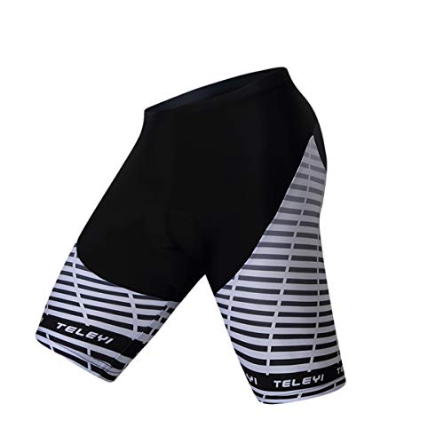Calzas cortas de ciclismo para hombre con acolchado miniatura 1