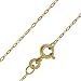 Produktbild trendor Halskette für Frauen Gold 333 (8 Karat) Flachanker 1,1 mm 73815-45 45 cm