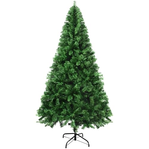 MuRealy 4ft Artificial Christmas Tree - 300 PVC Tips Slim Space Saving for Home Office | Fire-Resistant & Quick Assembly