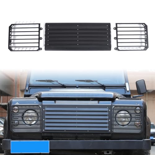 Grille de rechange pour pare-chocs avant Defender 90 110 130 en alliage d'aluminium