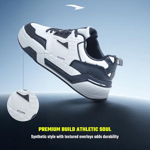 Image of ASIAN Mojo-07 Men's Fashion Sneakers | Chunky Design, Lightweight & Comfortable Casual Shoes, Gym, Travel & Street Style