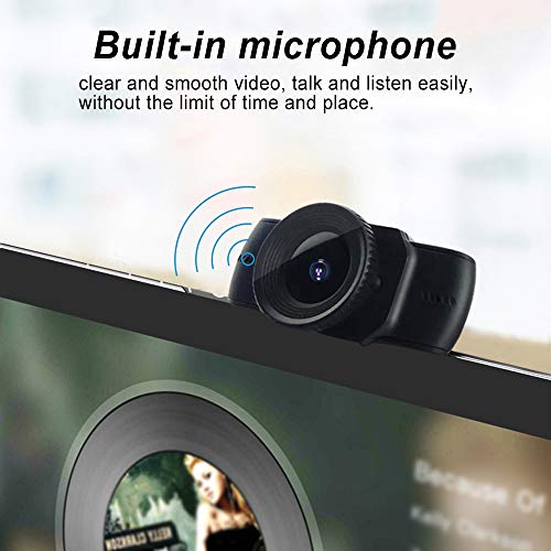 Andoer 1080P Webcam USB Câmera de vídeo de alta definição Web Cam com foco automático e microfone pa