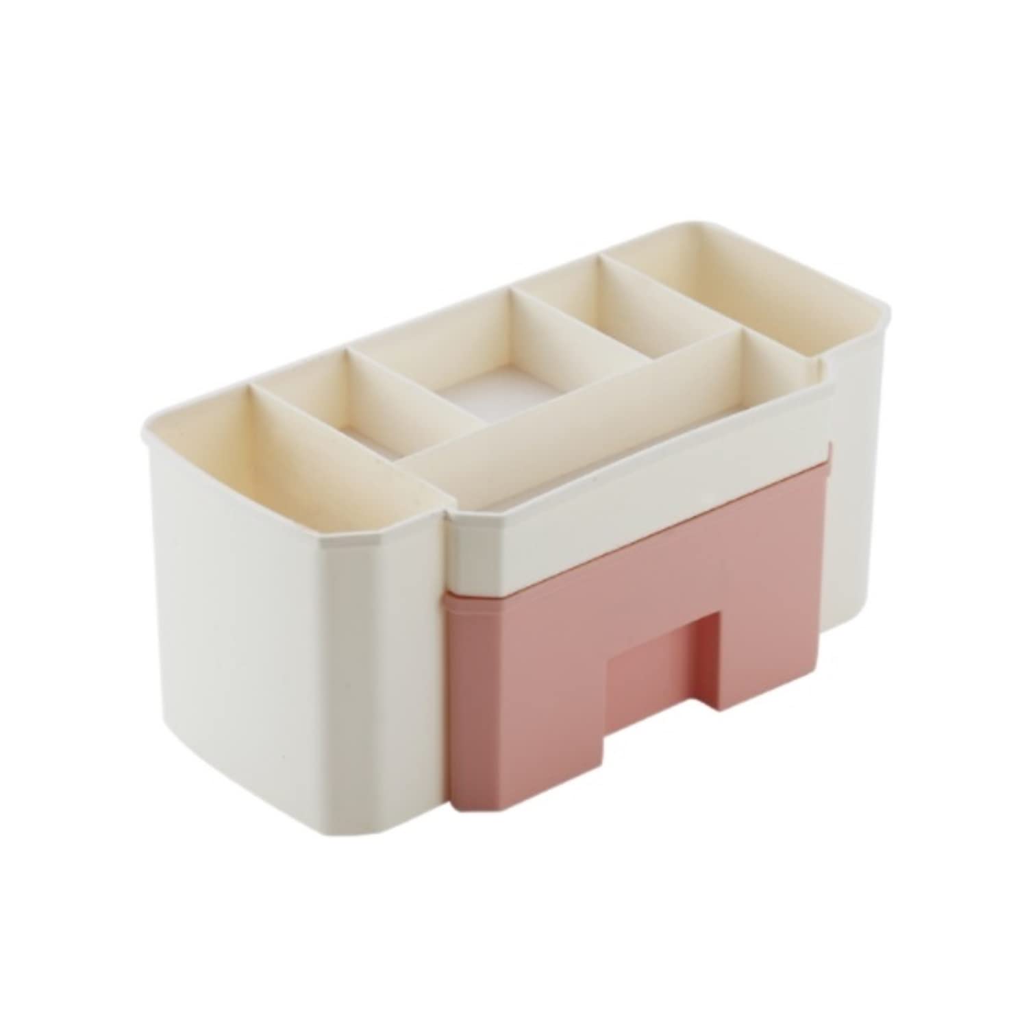 Kosmetik Aufbewahrungsbox Desktop-Aufbewahrungsbox Für Hautpflege Und Kosmetik Mit Schubladen, Schmuck, Kleinigkeiten, Make-up-Organizer Für Schlafzimmer(Pink,A)