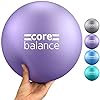 Core Balance Soft Pilates Ball 23cm / 9 Inch, Small Anti Burst, Yoga Exercise Fitness Physiotherapy Physical Training…
