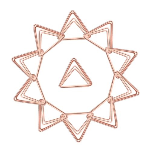 HYTROVE 24piezas Porta Billetes Triangular De Metal Para Bodas y Soporte Para Notas y Tarjetas De Lugar