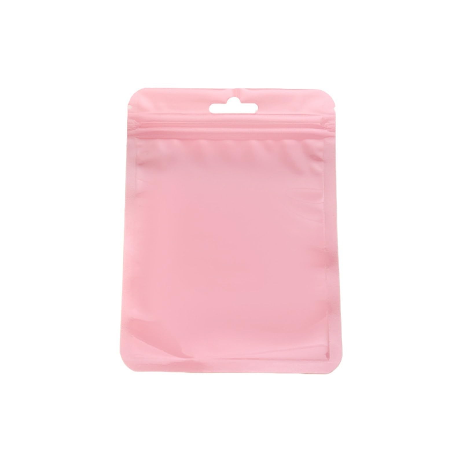 Doxicey Jewelry Package Bags 100pcs Colorful Storng Zip Zipper Lock Necklace Pouch Ziplock Bags 7x10 cm Plastic Self Sealing Bag Jewelry Packaging for Necklace Bracelet Earring Ring(Pink)