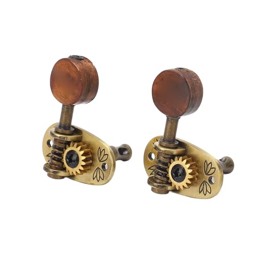 2L2R Ukulele Tuning Peg,Metal Rosewood Elegant Ukulele Machine Head Ukulele Diy Parts with Mounting Screws for 4 String Instruments - Image 4