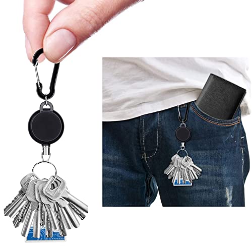 Porte-clés extensible pour badges et cartes de visite lors de vos déplacements