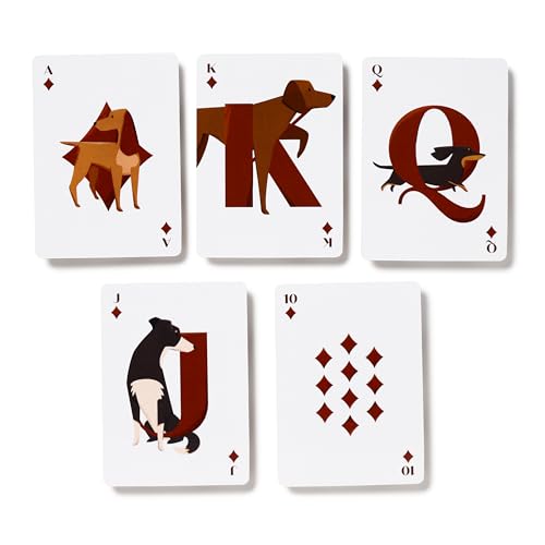 Puckator Barks Dog Standard Spielkartendeck