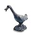 esotec Wasserspeier-Figuren Gans Erna, Einzelfigur Teichfigur Gartenstatue, Brunnenfigur für Garten-Teich Mini-Teich, Wasserspiel für Terrasse Balkon-Brunnen, Quellstein, Kunststein 100732