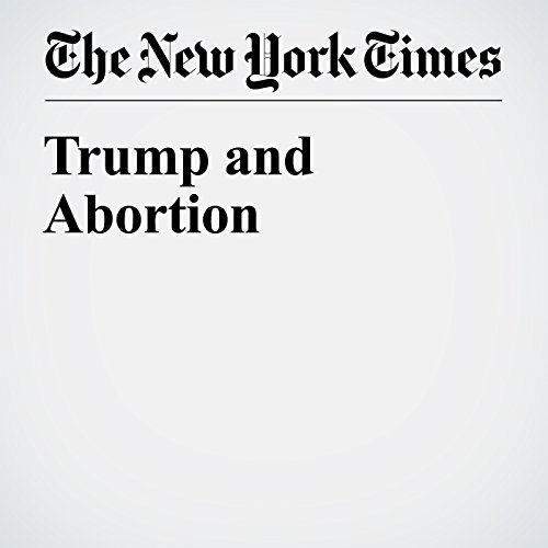 Trump and Abortion cover art