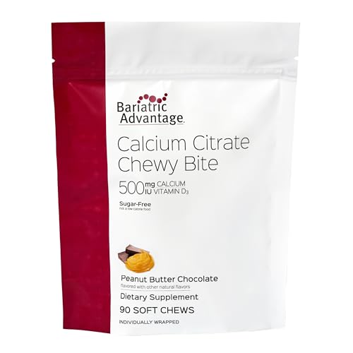 Calcium Citrate Chewy Bites with Vitamin D3 - Bariatric Advantage