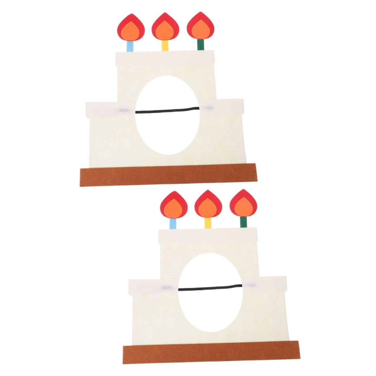 SOIMISS 2pcs Birthday Hat Party Hats Matthew Gray Gubler Birthday Headdress Birthday Photo Props Party Supplies Birthday Party Hats Kid Pet White Child Box Birthday Present