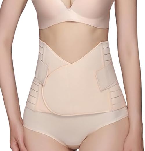 HELISHA® Women's &amp; Girl's Postpartum Post Pregnancy Belt After delivery Shaping Belt Recovery Belly Band Slimming Body Sha...