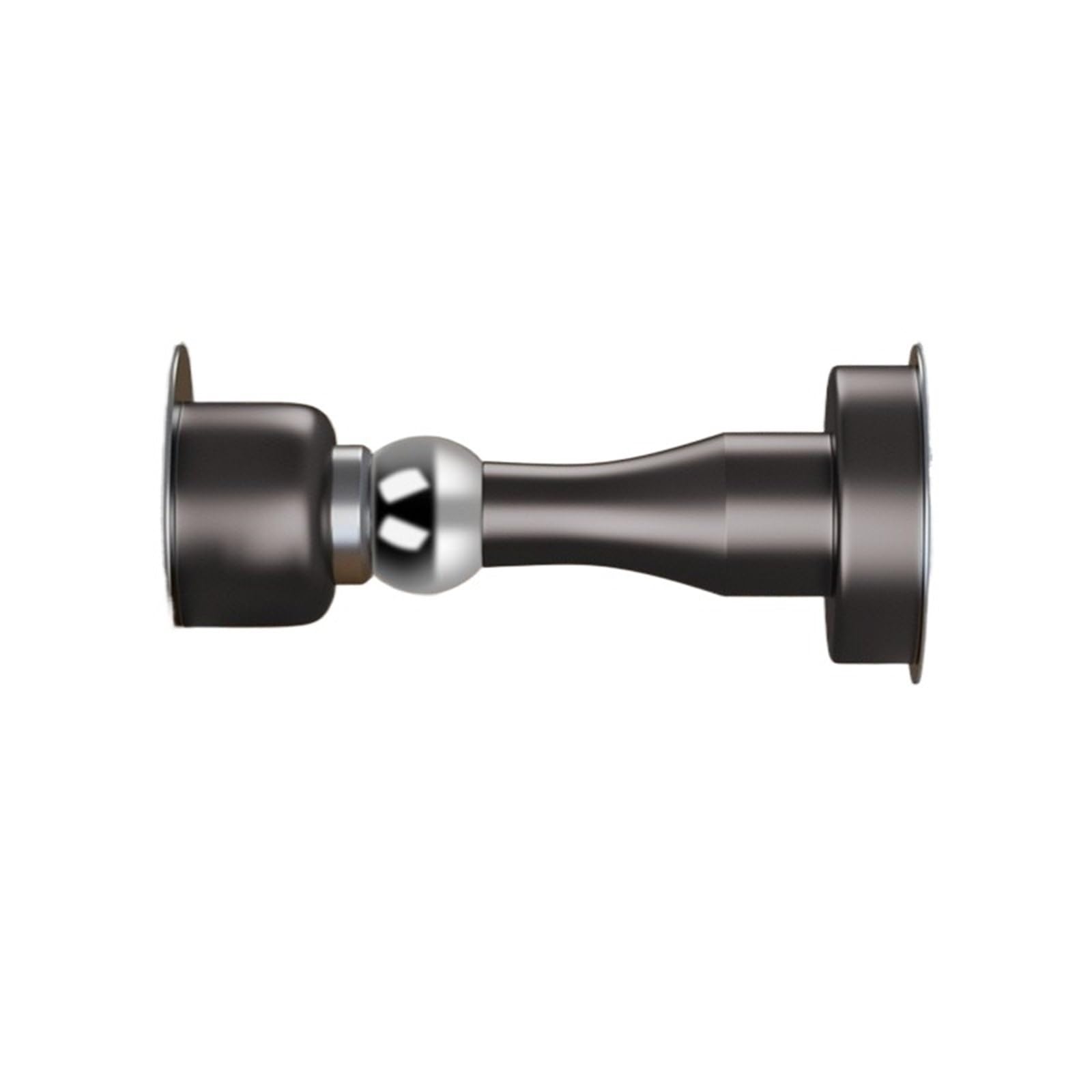 Door Stop Stainless Steel Doorstop Door Stoppers Heavy Duty Stopper Powerful Bedroom(Gray)