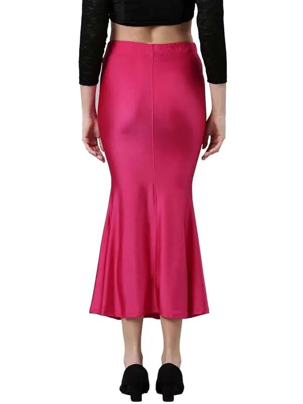 Shimmer Stretchable Saree Shapewear Long Skirt for Women for Beach, Night Out, Regular, Office, Party2