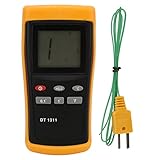 EVTSCAN Digital Thermometer K Type Single Channel Tester for Industrial Temperature Measurement