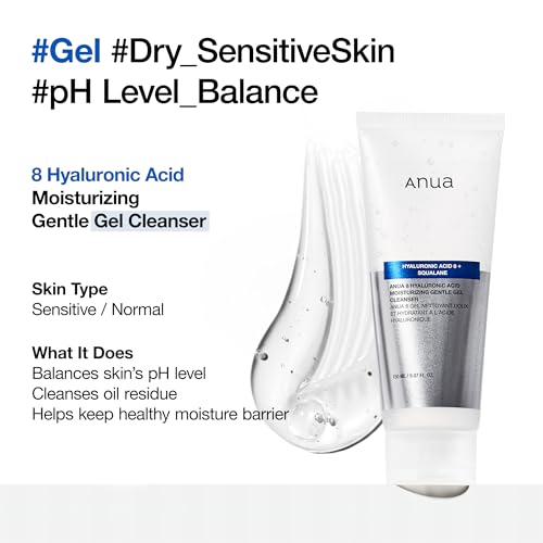 Anua Feuchtigkeitsspendender Gel Cleanser, 150ml – Ansicht 6