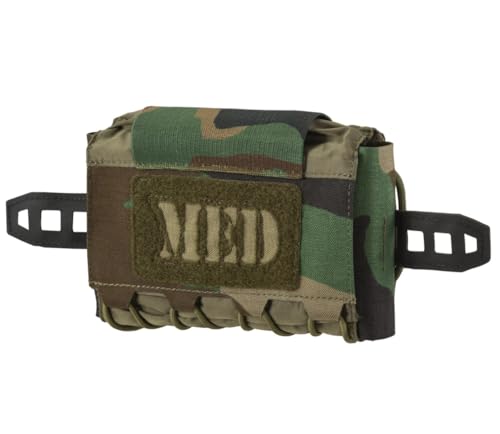 Botiquín IFAK Compact MED pouch horizontal para evitar molestias en la espalda baja al sentarse