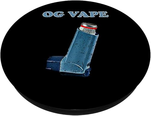 Miniatura 2 de OG Vape Shirt Funny Vape para Vapers Vaping PopSockets PopGrip intercambiable